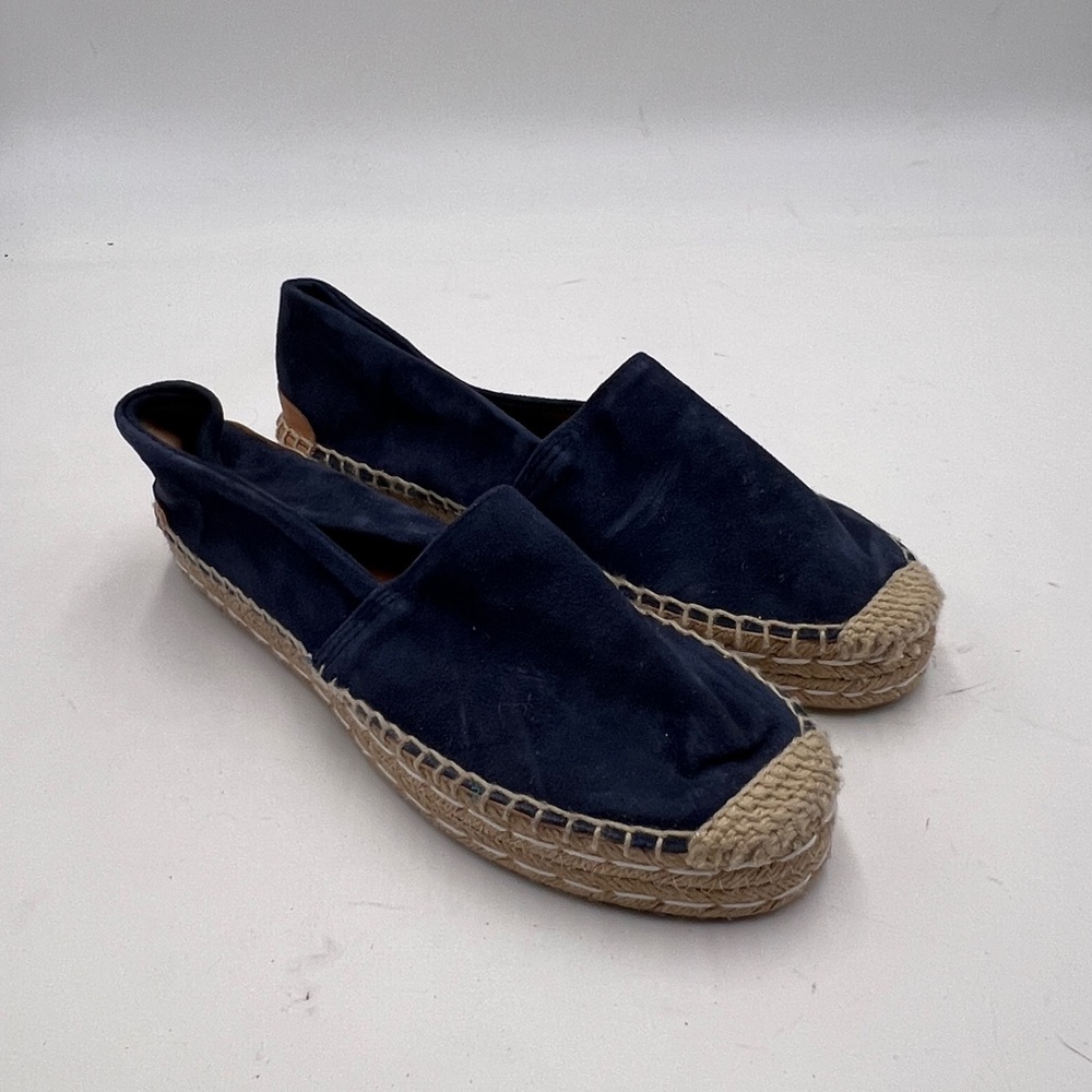 Patricia Green Espadrille Slip-On Shoes Women’s 6 Canvas Casual Summer Flats